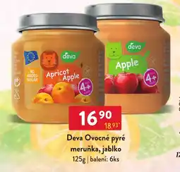 Qanto Deva Ovocné pyré meruňka, jablko nabídka