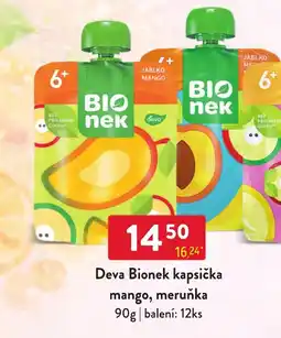 Qanto Deva Bionek kapsička mango, meruňka nabídka