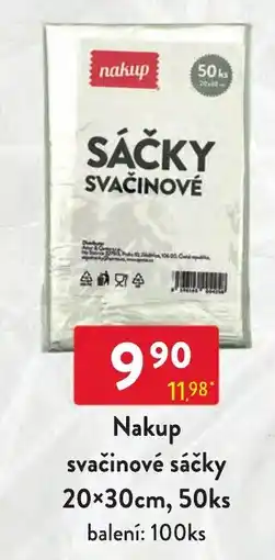 Qanto Nakup svačinové sáčky nabídka