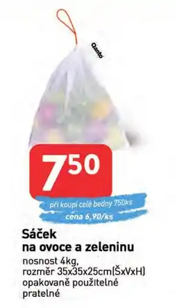 Qanto Sáček na ovoce a zeleninu nabídka