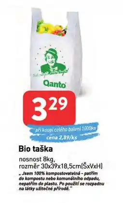 Qanto Bio taška nabídka