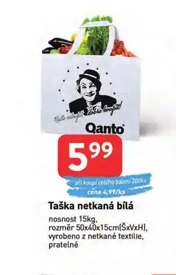 Qanto Taška netkaná bílá nabídka