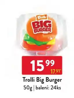 Qanto Trolli Big Burger nabídka