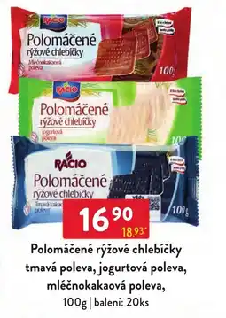 Qanto Racio polomáčené rýžové chlebíčky nabídka