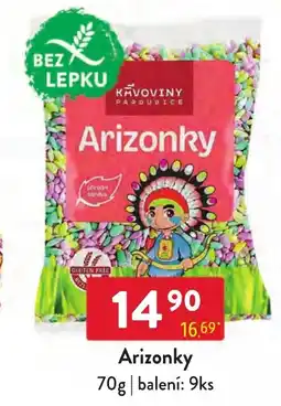 Qanto Kávoviny Pardubice Arizonky nabídka
