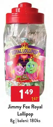 Qanto Jimmy Fox Royal Lollipop nabídka