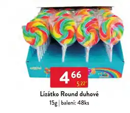 Qanto Lízátka Round duhové nabídka