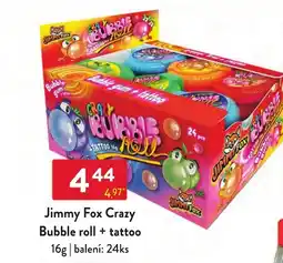 Qanto Jimmy Fox crazy bubble roll + tattoo nabídka