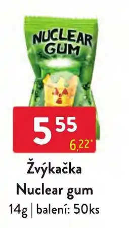 Qanto Nuclear gum Žvýkačka nabídka