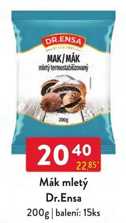 Qanto Dr.Ensa mák mletý nabídka