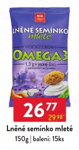 Qanto Lněné semínko mleté nabídka