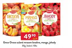 Qanto Emco Ovoce sušené mrazem broskve, mango, jahody nabídka