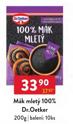 Qanto Dr.Oetker Mák mletý 100% nabídka