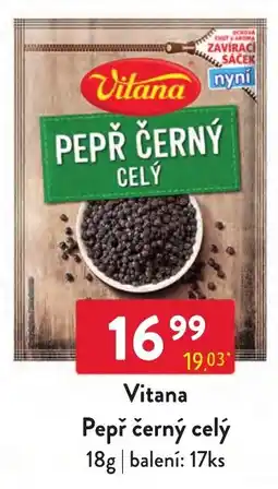 Qanto Vitana Pepř černý celý nabídka