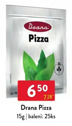 Qanto Drana Pizza nabídka