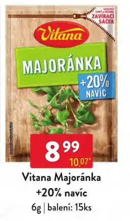 Qanto Vitana Majoránka nabídka