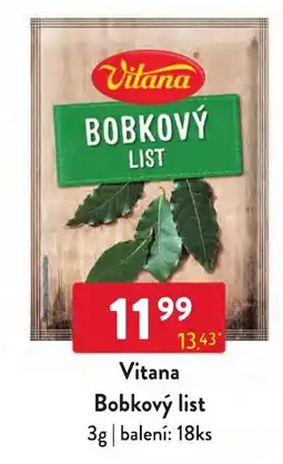 Qanto Vitana Bobkový list nabídka
