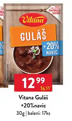 Qanto Vitana Guláš nabídka