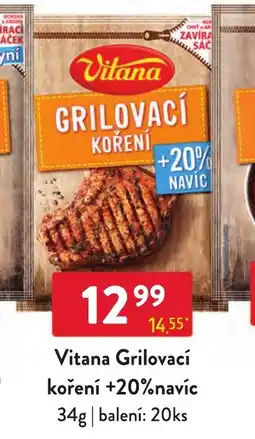 Qanto Vitana grilovací koření nabídka