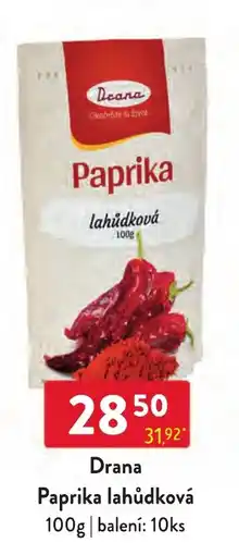 Qanto Drana Paprika lahůdková nabídka