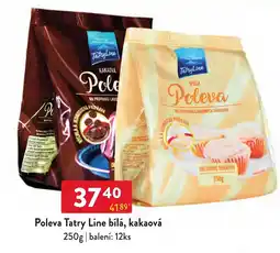 Qanto Poleva Tatry Line bílá, kakaová nabídka
