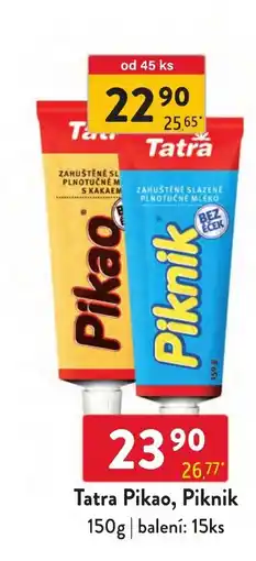 Qanto Tatra Pikao, Piknik nabídka