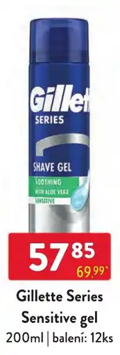 Qanto Gillette Series Sensitive gel nabídka