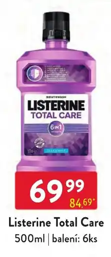 Qanto Listerine total care nabídka