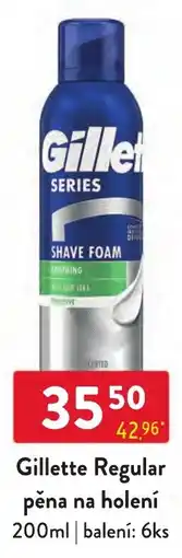 Qanto Gillette Regular pěna na holení nabídka