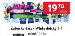 Qanto White zubní kartáček dětský nabídka