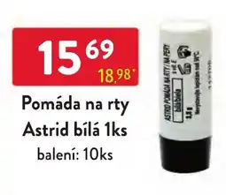 Qanto Astrid pomáda na rty bílá nabídka