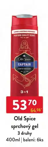 Qanto Old Spice sprchový gel nabídka