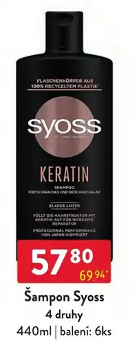 Qanto Šampon Syoss nabídka