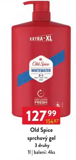 Qanto Old Spice sprchový gel 3 druhy nabídka