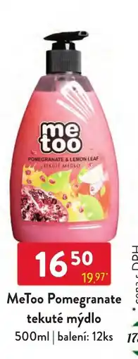 Qanto MeToo Pomegranate tekuté mýdlo nabídka