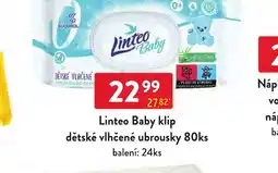 Qanto Linteo Baby dětské vlhčené ubrousky nabídka