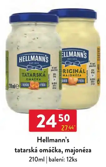 Hellmann's tatarská omáčka, majonéza