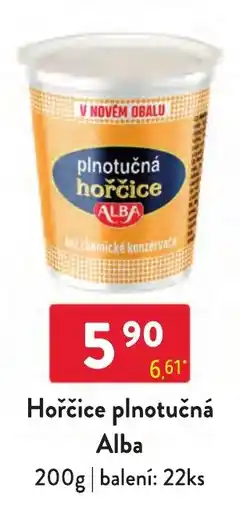 Qanto Alba hořčice plnotučná nabídka