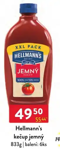 Qanto Hellmann's kečup jemný nabídka
