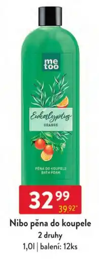 Qanto me too pěna do koupele eukalyptus orange nabídka