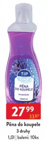 Qanto Tip line pěna do koupele levandule nabídka
