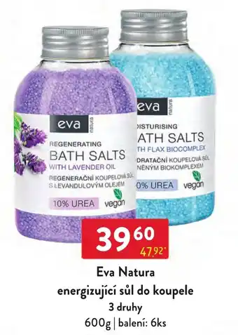 Qanto Eva Natura energizující sůl do koupele nabídka