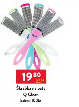 Qanto Q Clean škrabka na paty nabídka