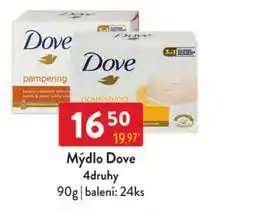 Qanto Mýdlo Dove 4druhy nabídka