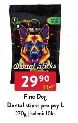 Qanto Fine Dog Dental sticks pro psy L nabídka