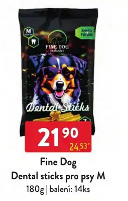 Qanto Fine Dog Dental sticks pro psy M nabídka