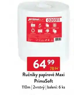 Qanto PrimaSoft Ručníky papírové Maxi nabídka