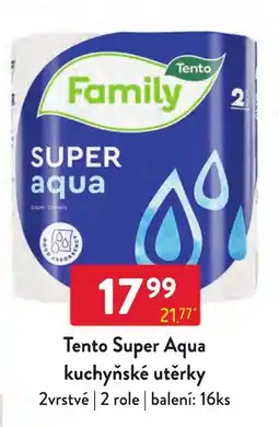 Qanto Tento Super Aqua kuchyňské utěrky nabídka