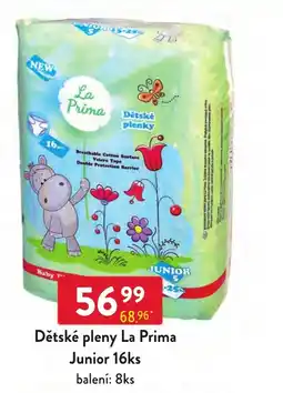 Qanto La Prima Dětské pleny Junior nabídka