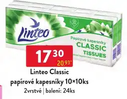 Qanto Linteo Classic papírové kapesníky nabídka